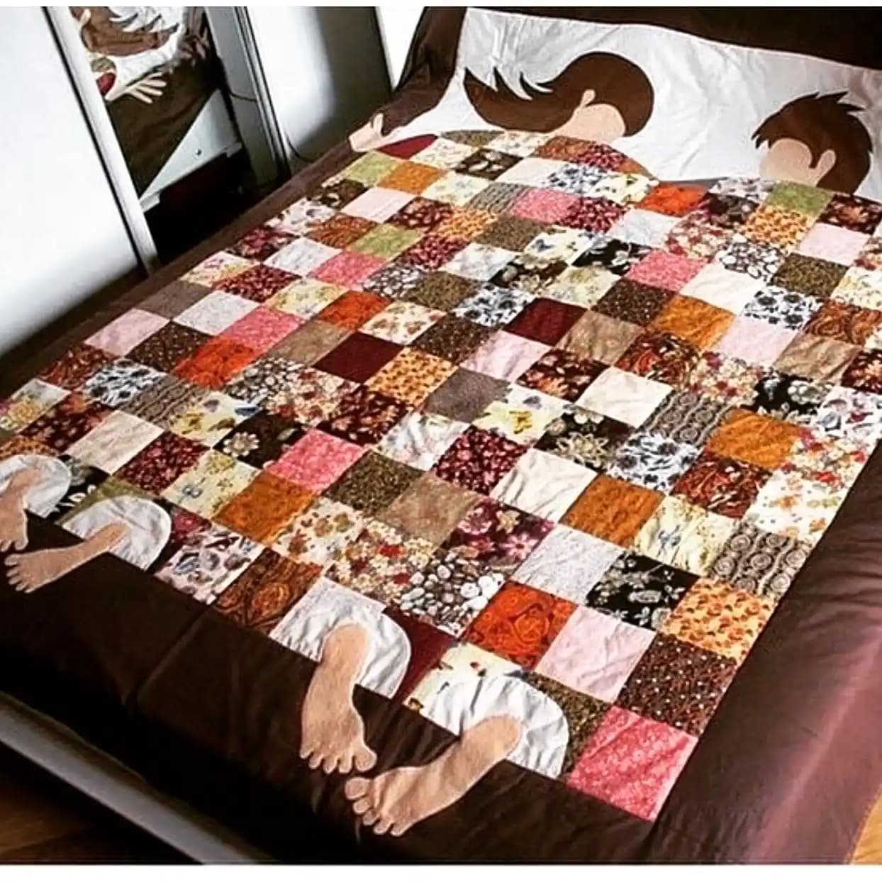 Kırkyama Yatak Örtüsü ile Evinize Şıklık ve Sıcaklık Katmanın Yolları