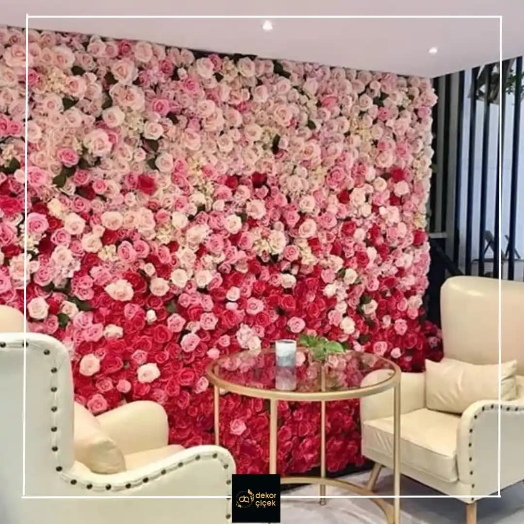 Konsept Duvar Çiçekleri ile Modern ve Estetik Dekorasyon Çözümleri