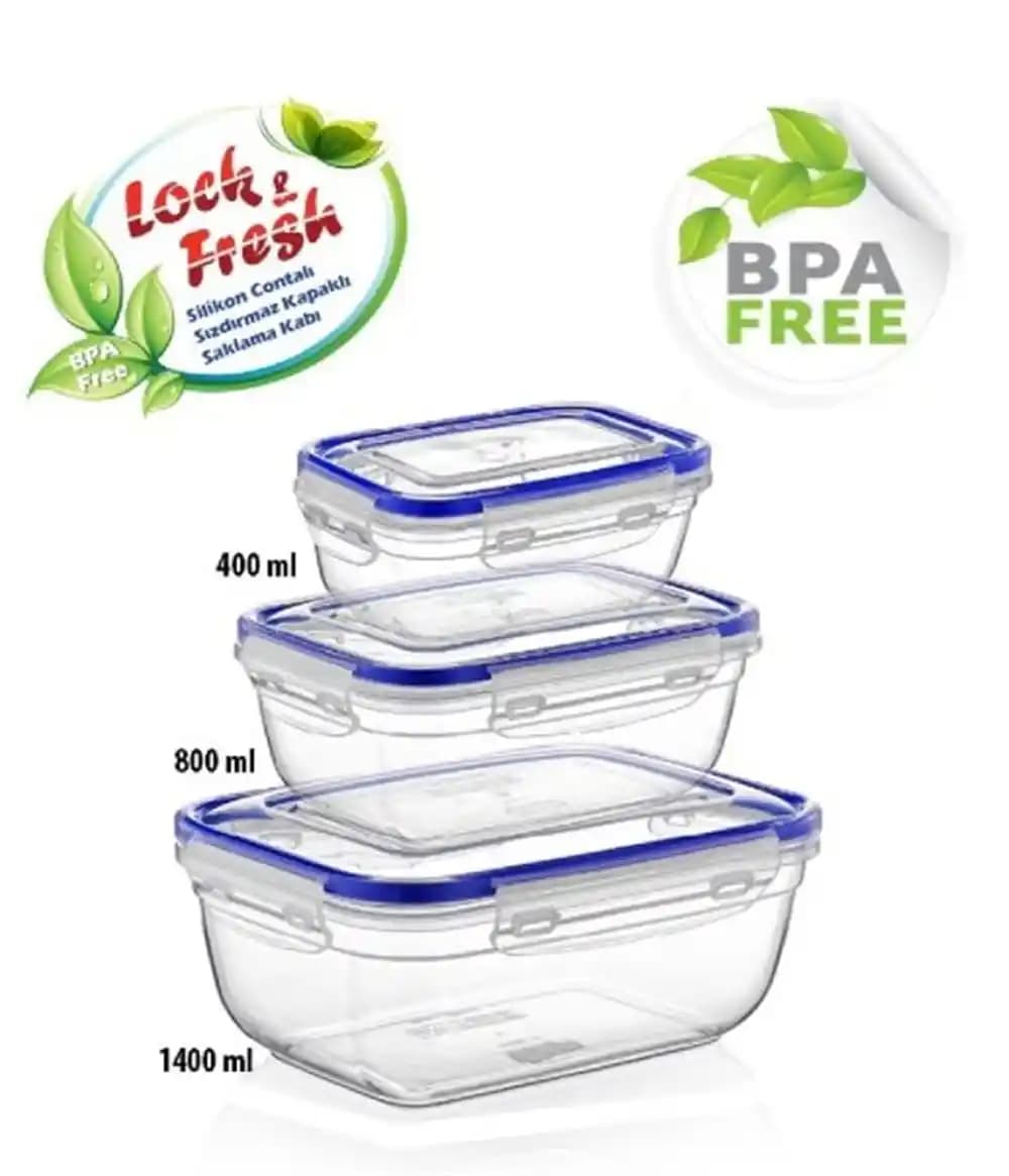 Lock&Fresh Saklama Kapları ile Mutfakta Güvenli ve Şık Gıda Saklama Çözümleri