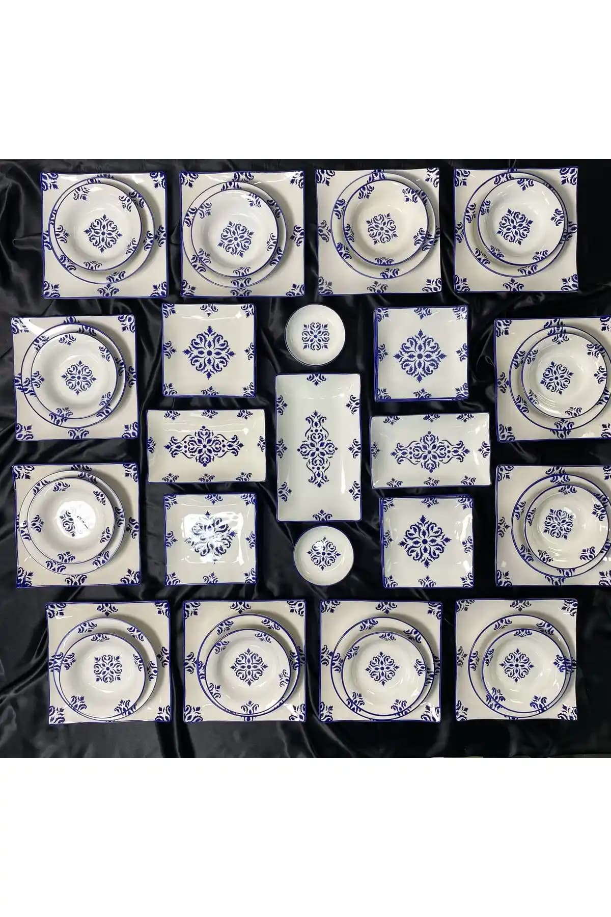 Mavi Desenli Yemek Takımlarıyla Sofralarınıza Şıklık Katmanın Yolları