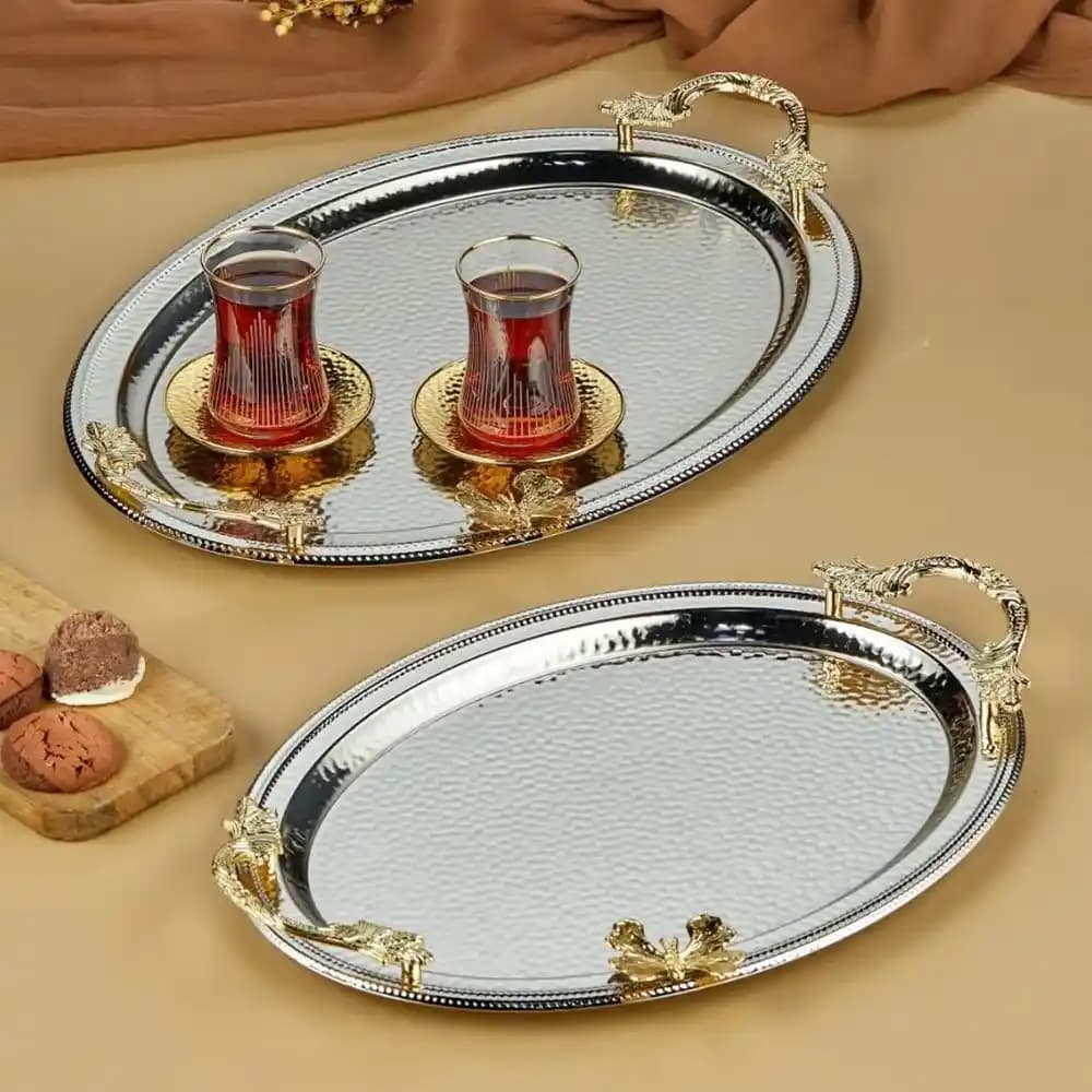 Metal Tepsi Dekorasyonunda Estetik ve İşlevselliğin Modern Kullanımı