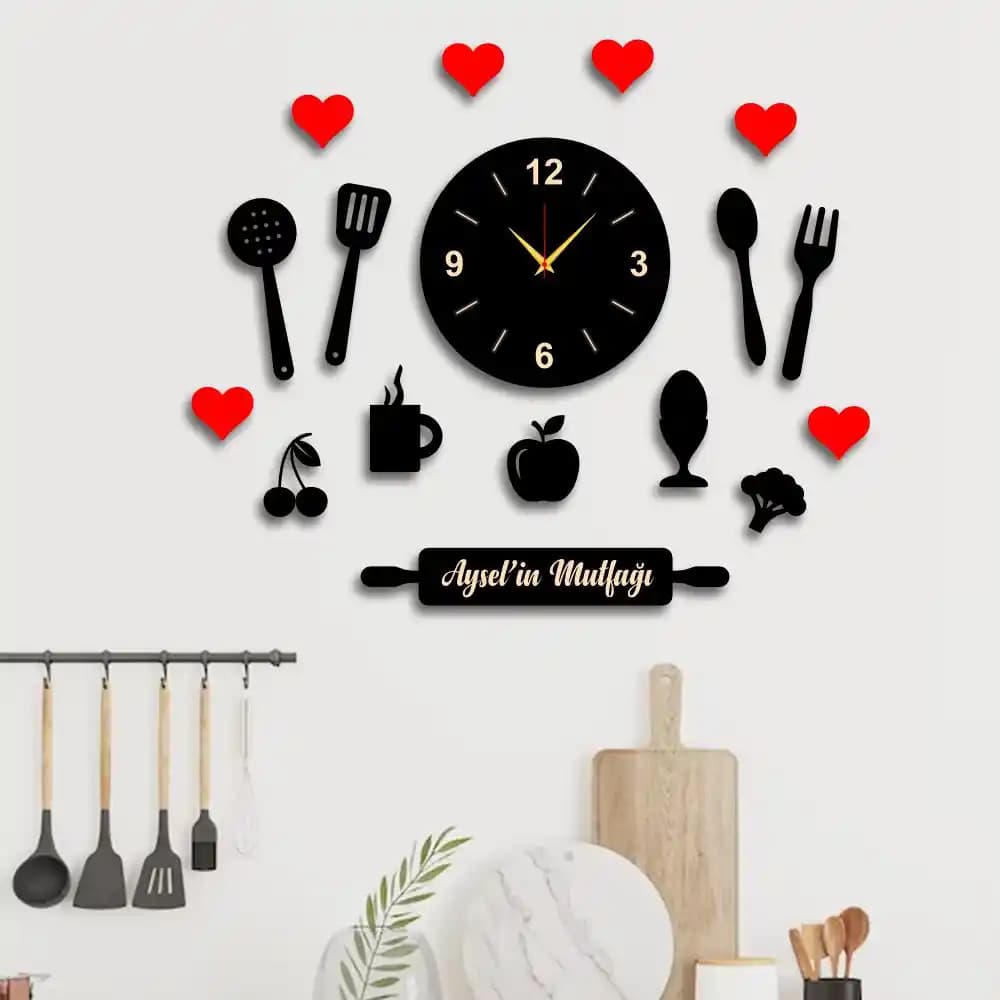 Mutfak Dekorasyonunu Tamamlayan En Güzel Mutfak Saatleri Modelleri ve Seçim İpuçları