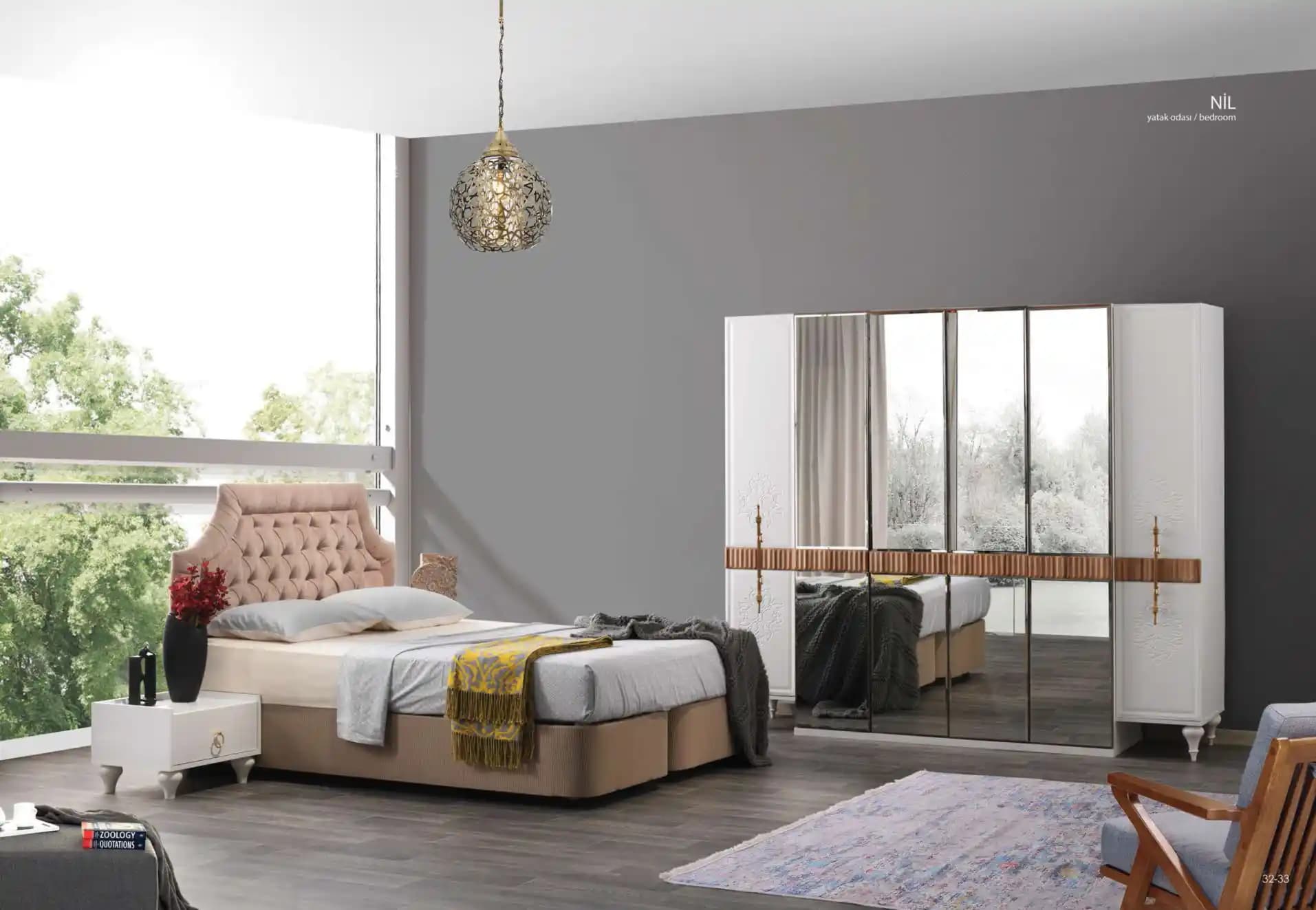 Nil Yatak Odası Dekorasyonu: Şıklık ve Konforu Bir Arada Sunan Tasarım İpuçları