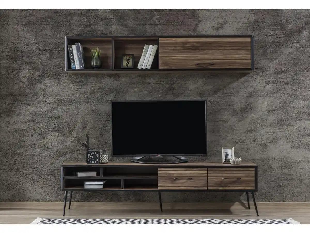 NISA TV Ünitesi ile Modern Dekorasyonda Şıklık ve Fonksiyonellik Uygun Seçenekler