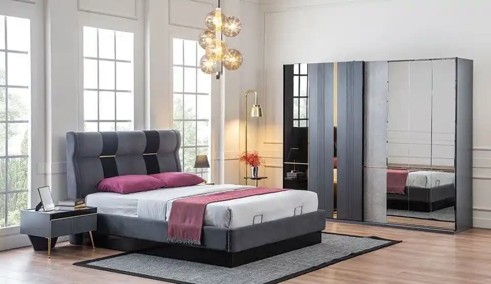 Noir Yatak Odası Dekorasyonu ile Şıklık ve Huzurun Buluştuğu Mekan