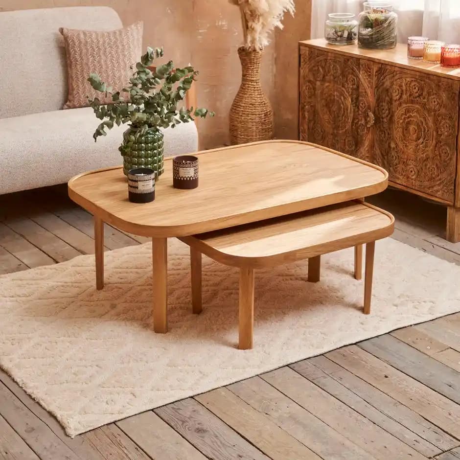 Oturma Odası İçin Modern ve Şık İkili Orta Sehpa Modelleri ve Dekorasyon İpuçları