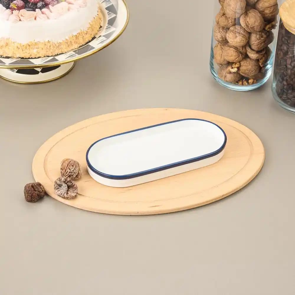 Oval Sunum Tabağı ile Sofralarınıza Zarafet Katın Modern ve Şık Sunumlar İçin Ideal Seçenek