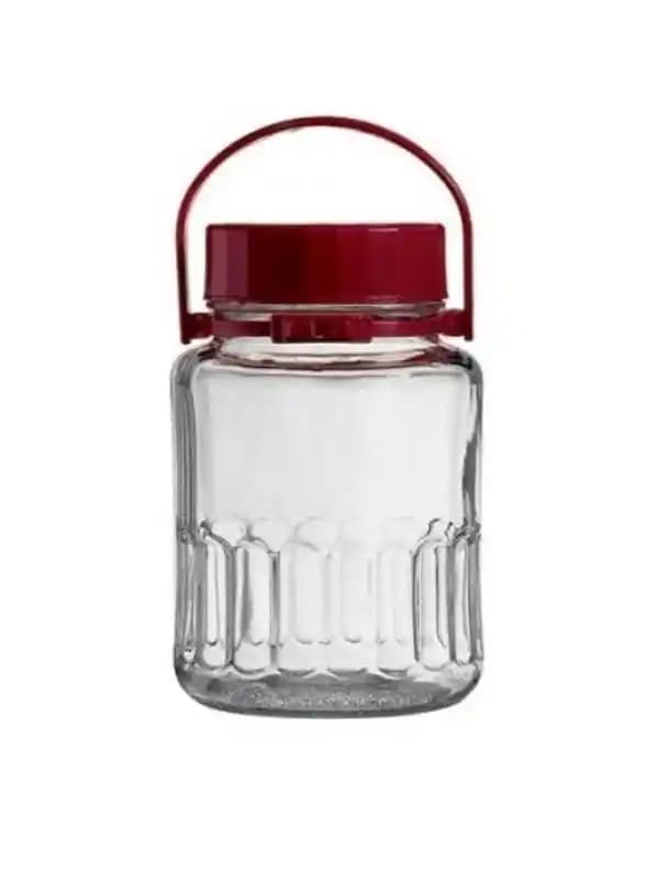 Paşabahçe Kırmızı Kapaklı Kavanozlar: Estetik ve Fonksiyonellik Bir Arada Dekorasyon Çözümü