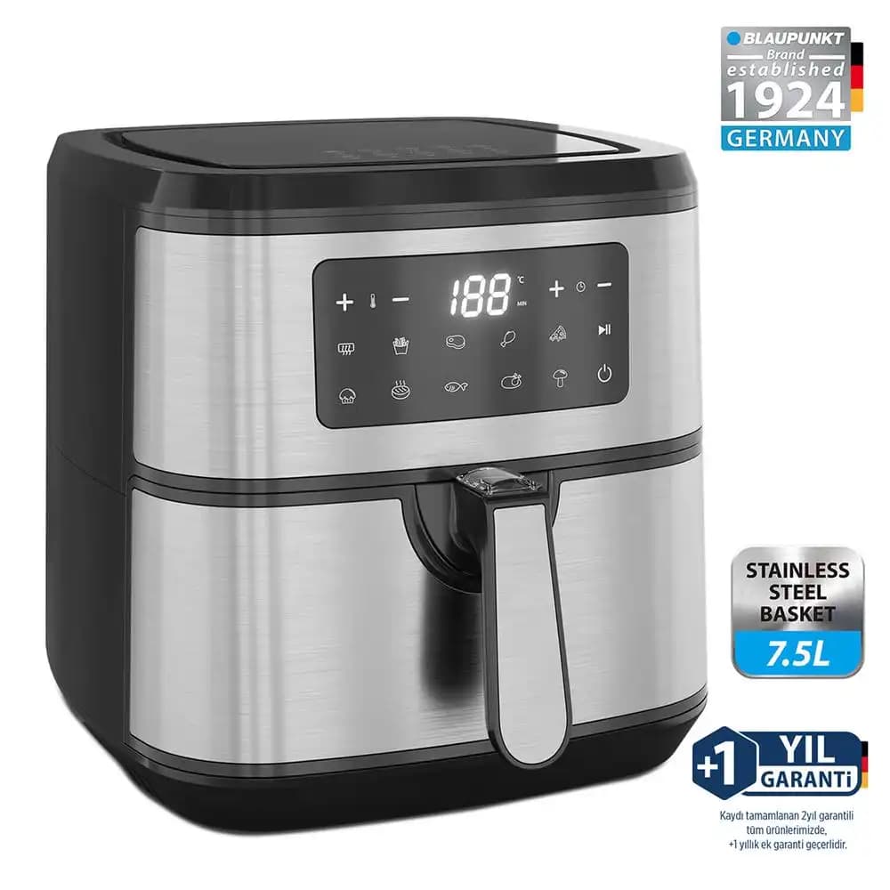 Paslanmaz Çelik Hazneli Airfryer ile Modern ve Şık Mutfak Dekorasyonu