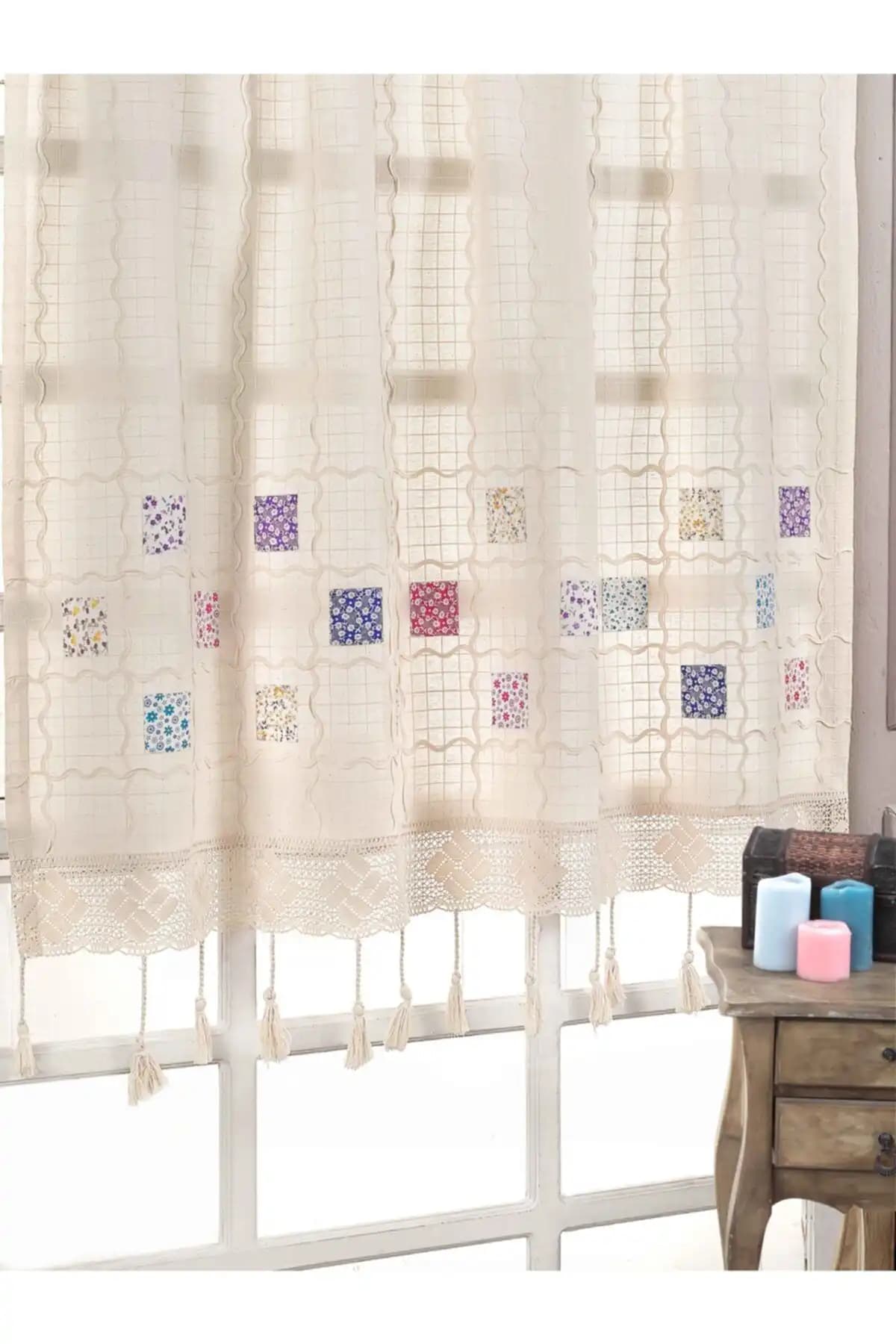 Patchwork Perde ile Dekorasyonda Yaratıcı ve Sıcak Mekânlar Yaratın