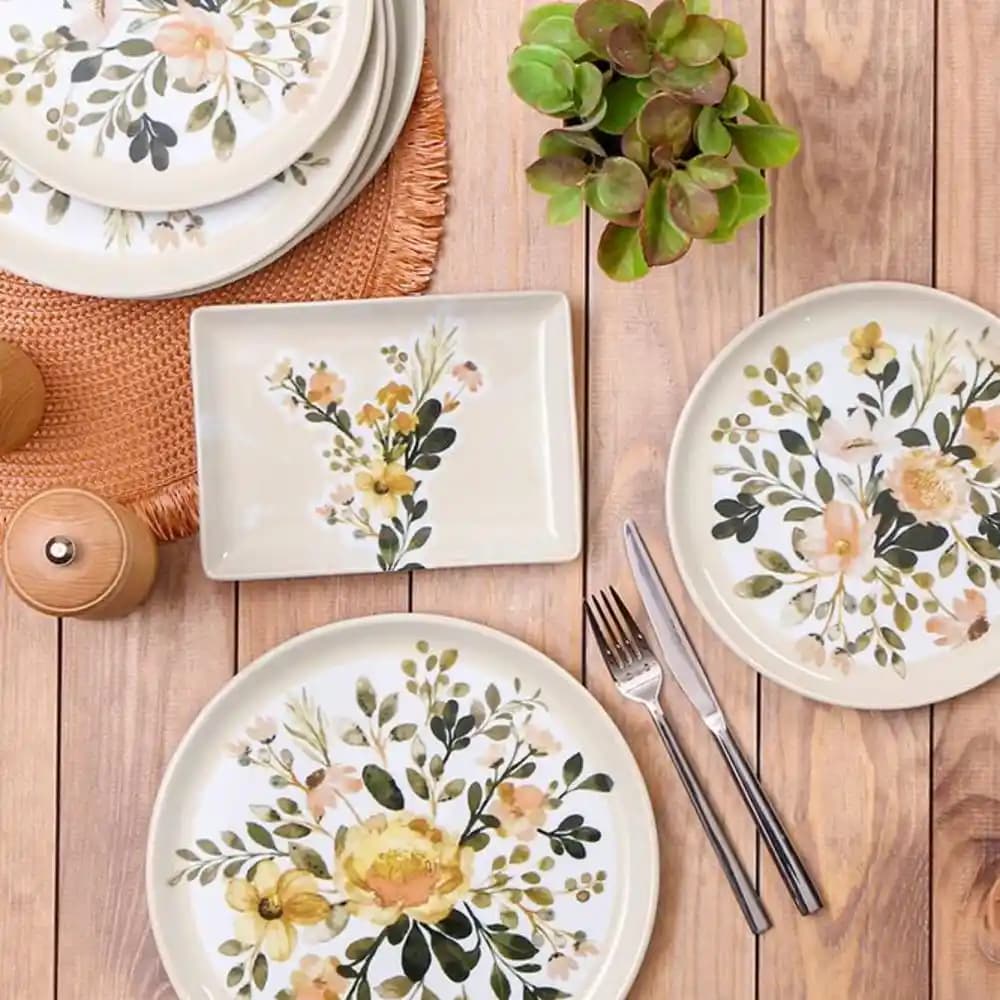 Porland 18 Parça Kahvaltı Takımı ile Ev Dekorasyonunuza Zarif Dokunuşlar Ekleyin