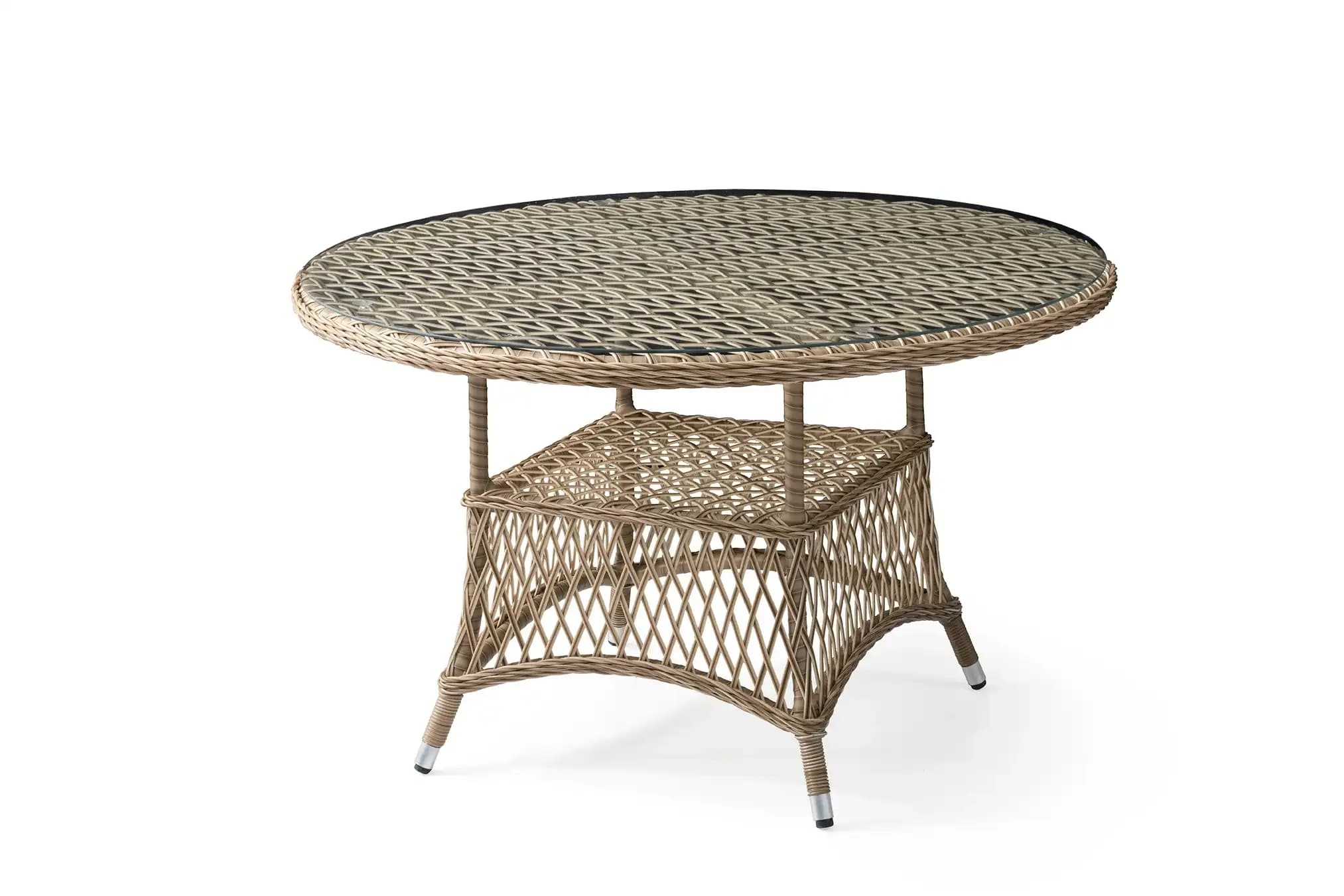 Rattan Yuvarlak Masa Dekorasyonunda Doğal ve Şık Bir Seçenek Olarak Kullanımı