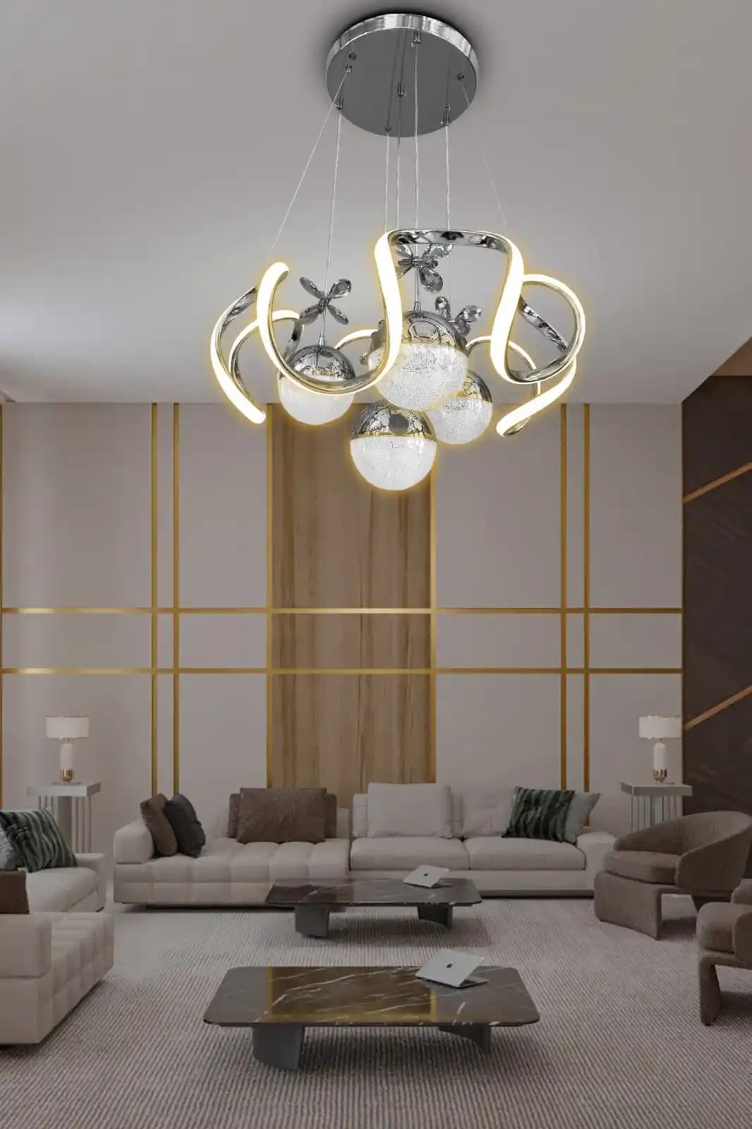 Salon Dekorasyonunda LED Avize Kullanımının Önemi ve Güncel Trendler