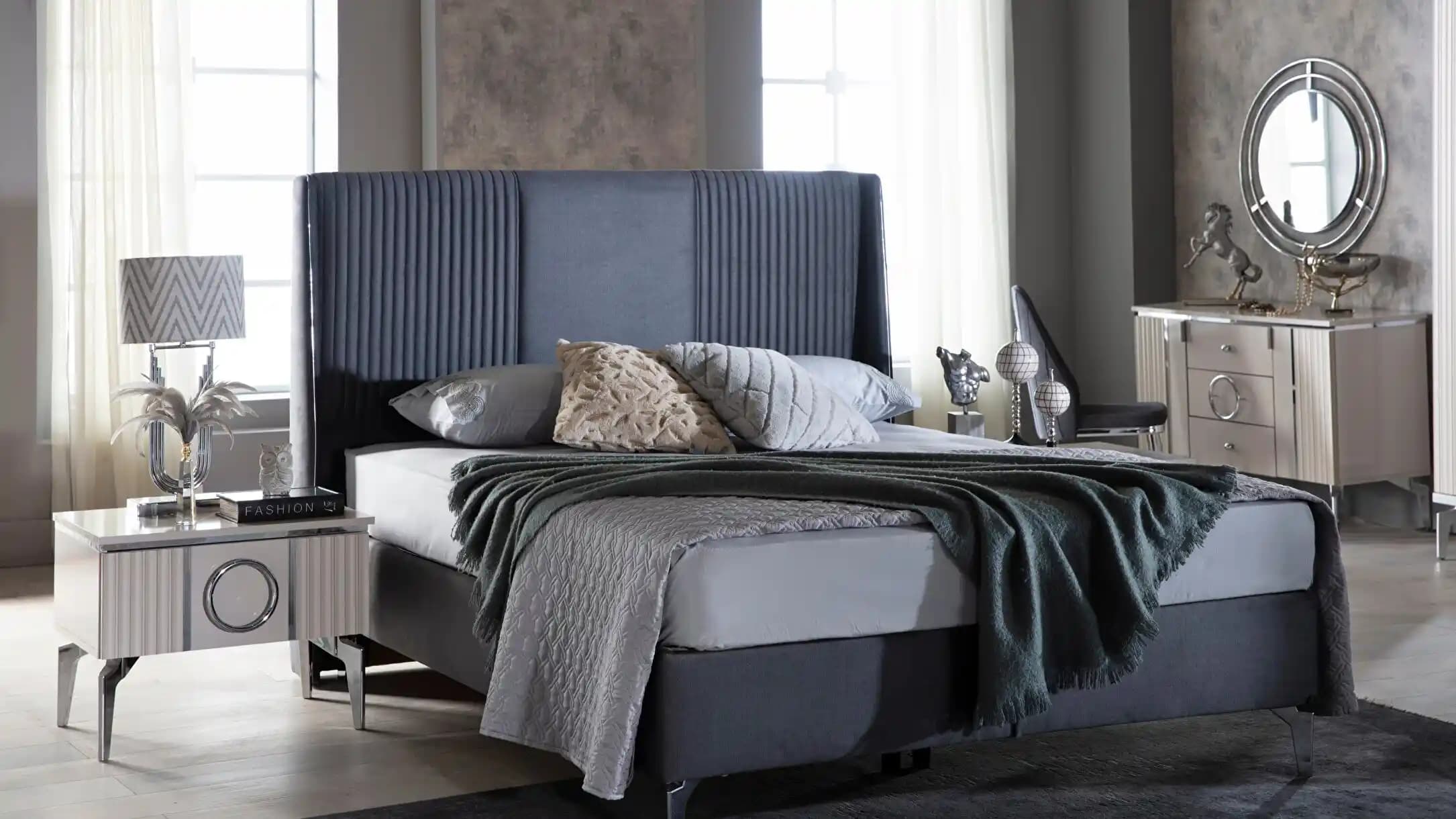 Siena Tarzı Yatak Odası Dekorasyonu ile Sıcak ve Doğal Bir Atmosfer Yaratın