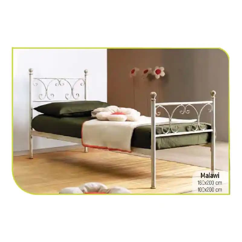 Tek kişilik demir yatak ile fonksiyonellik ve estetiğin buluşması