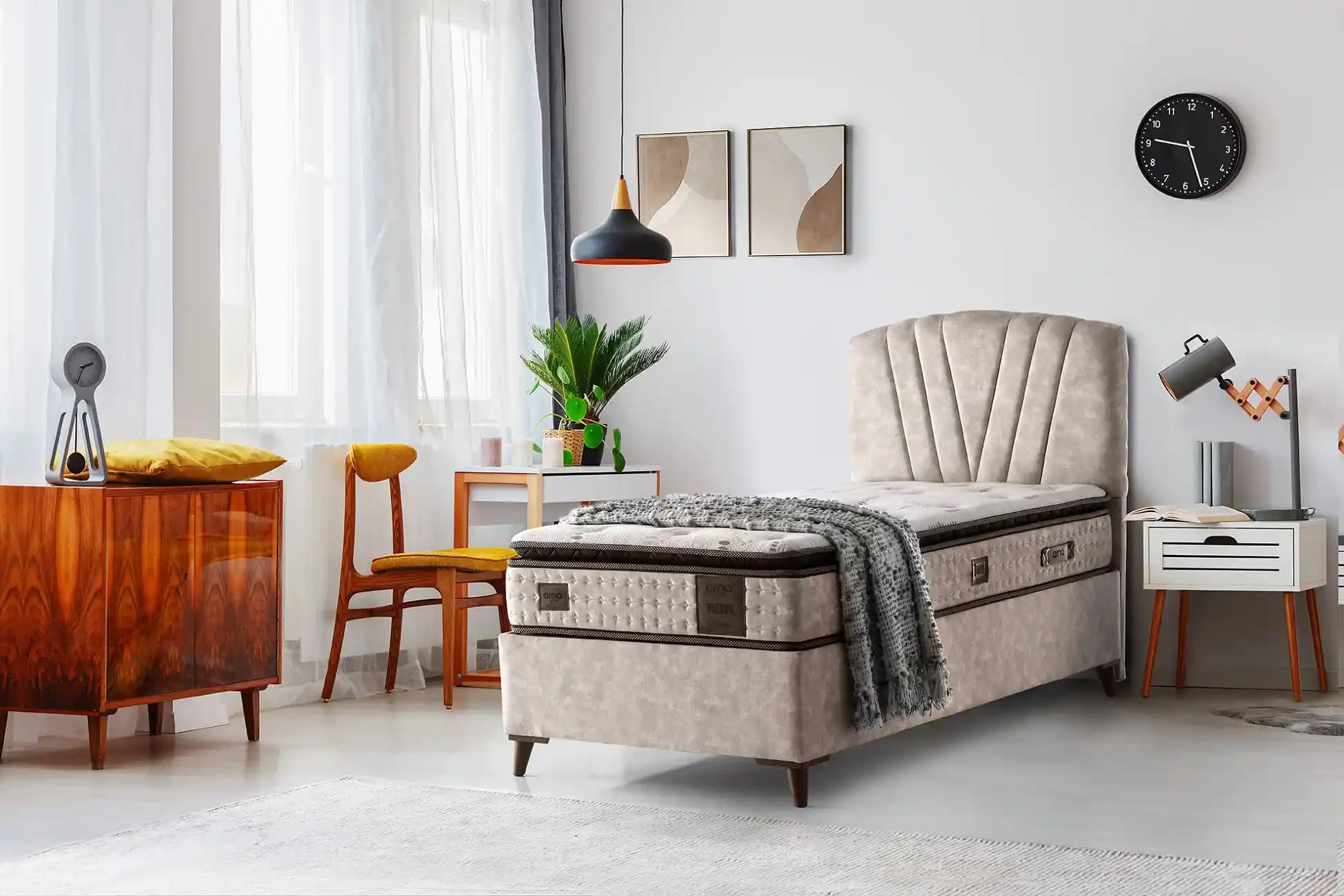 Uygun Tek Kişilik Yatak Seçimiyle Odalarınızı Hem Fonksiyonel Hem Estetik Hale Getirin