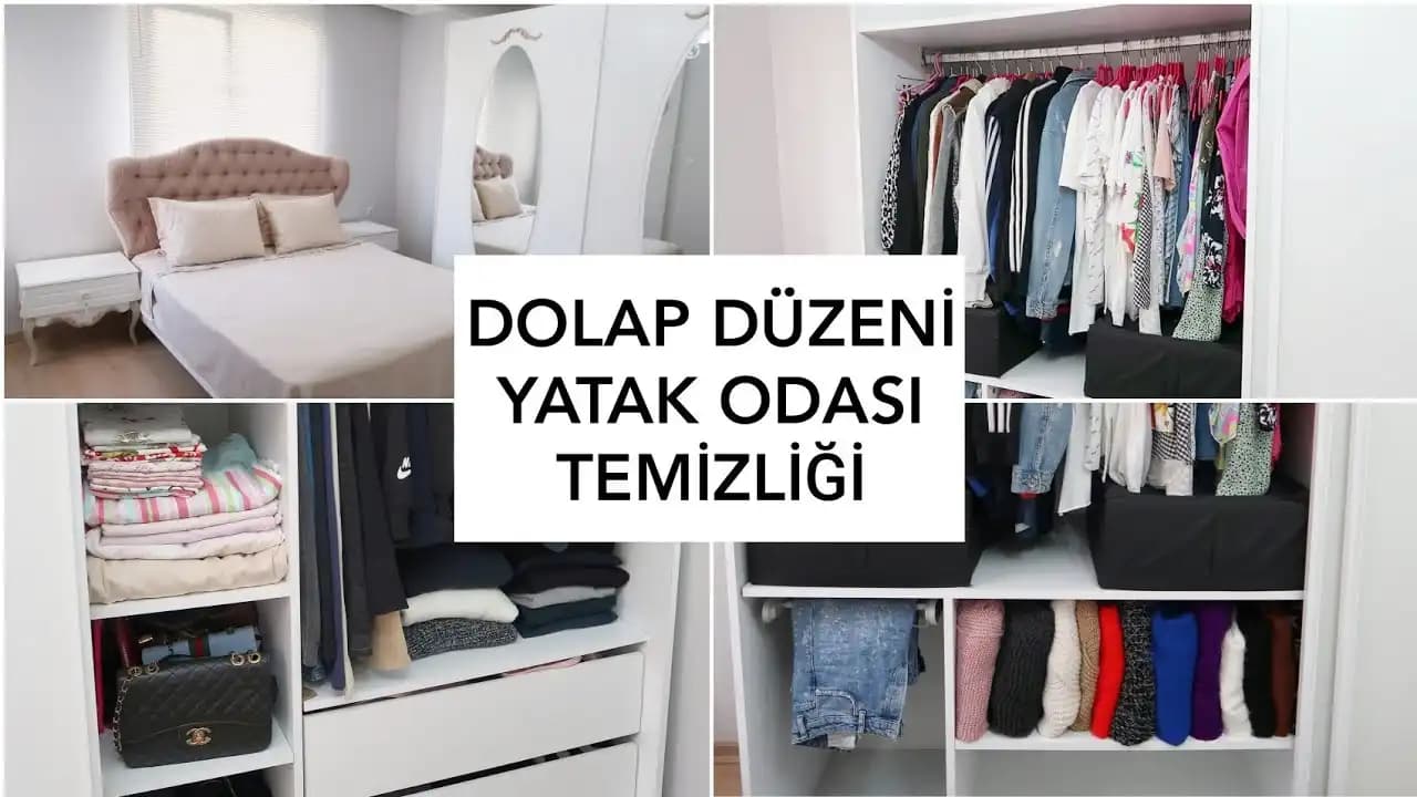 Yatak Odası Dolap Düzeni İçin Pratik ve Etkili Organizasyon İpuçları