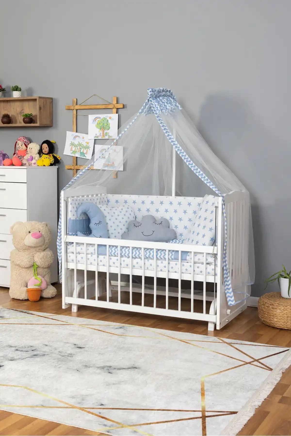 Yatak Yanı Beşikler: Fonksiyonel ve Estetik Çözüm Olarak Çocuk Odası Dekorasyonu