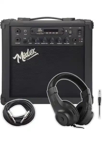 Midex MGA-25BK-HD ve MGA-25BK-PAK Taşınabilir Gitar Amplifikatörlerinin Detaylı Karşılaştırması