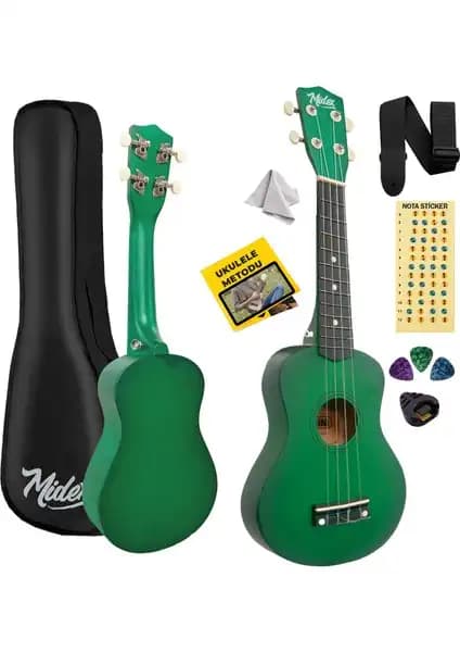 Midex UKX-901GR ve Rosa RU002-BK Ukulele Modellerinin Karşılaştırması ve Özellikleri