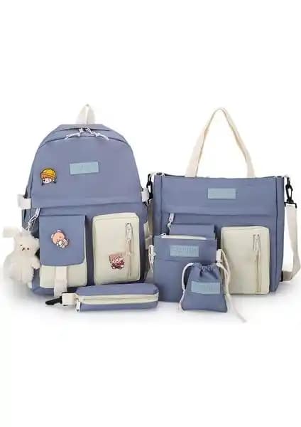 Dake Tuval Kumaş ve Yongtai Büyük Kapasiteli Öğrenci Çantası Karşılaştırması