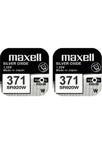 Maxell 371 SR920SW ve Maxell 377 SR626 Saat Pili Karşılaştırması ve Özellikleri