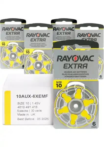 Rayovac İşitme Cihazı Pilleri Karşılaştırması: Numara 10 ve 312 Modellerinin Özellikleri ve Performans Analizi