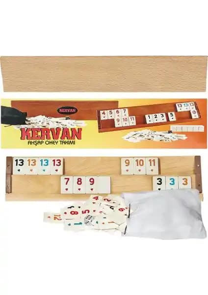 Eser Kervan Ağaç Okey Takımı ile Star Flash Plastik Okey Takımı Karşılaştırması