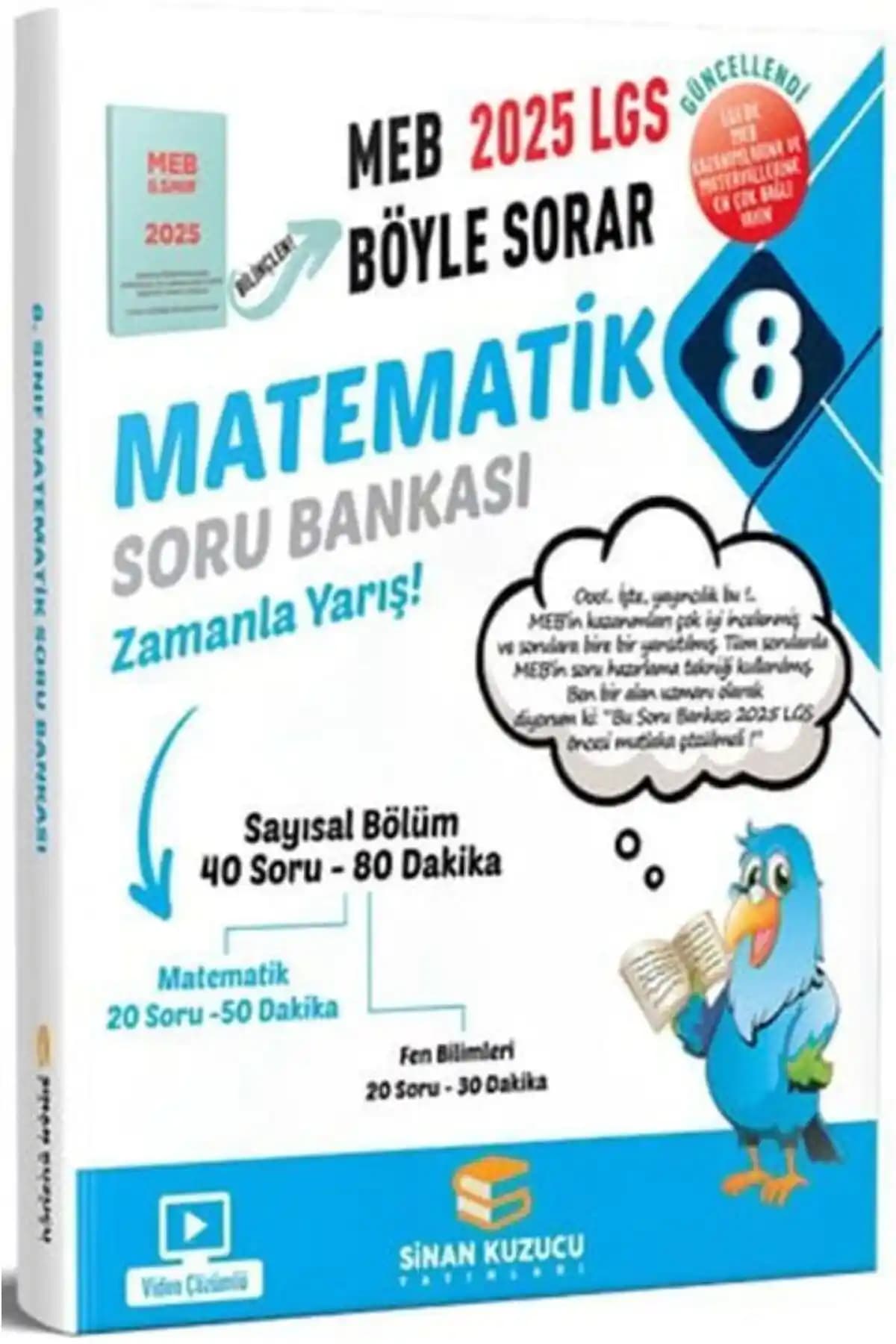 2025 LGS Matematik Soru Bankası 8. Sınıf İçin Güncel ve Kapsamlı Çalışma Kaynağı