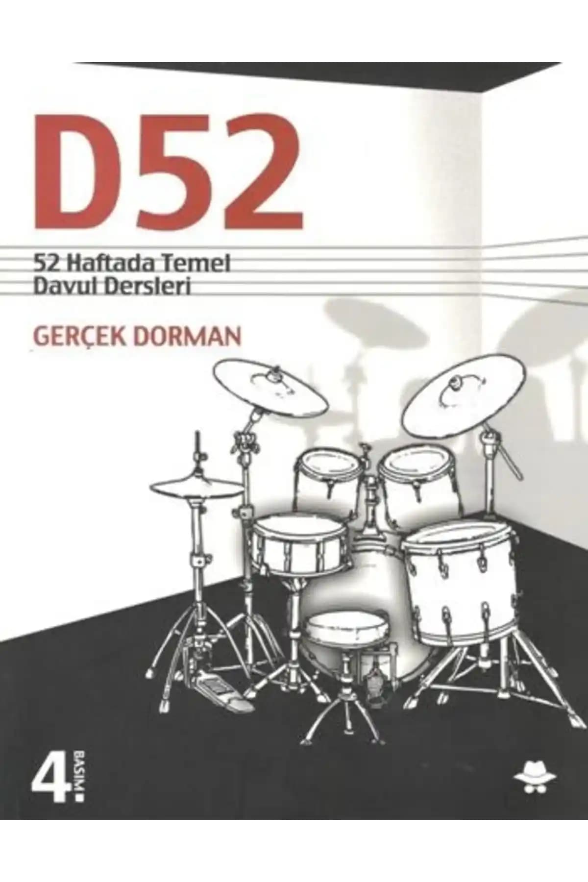 52 Haftalık Temel Davul Dersleri Eğitim Seti Görünmez Adam Yayıncılık