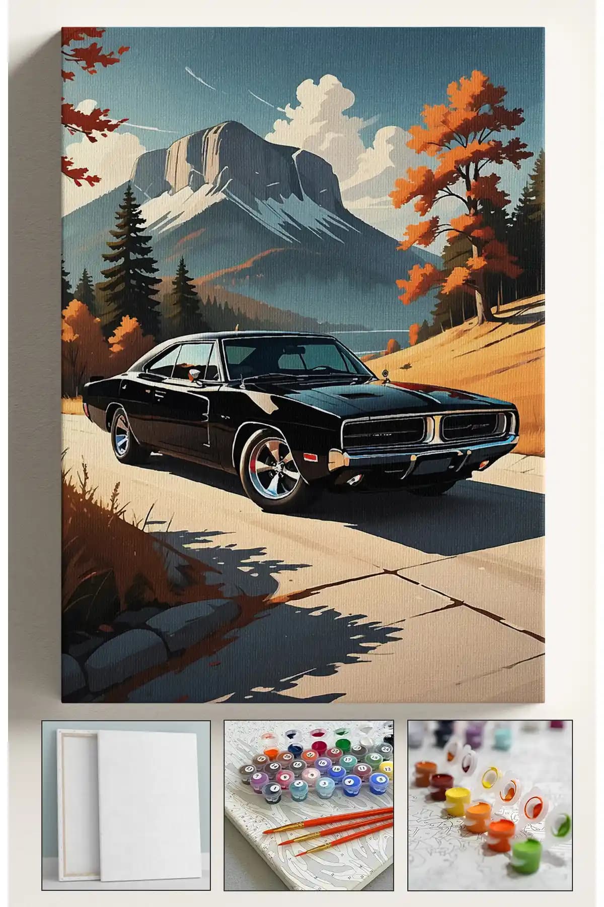 Akihabara Sayılarla Boyama Hobi Seti: Çocuklar ve Yetişkinler İçin Yaratıcı Sanat Deneyimi