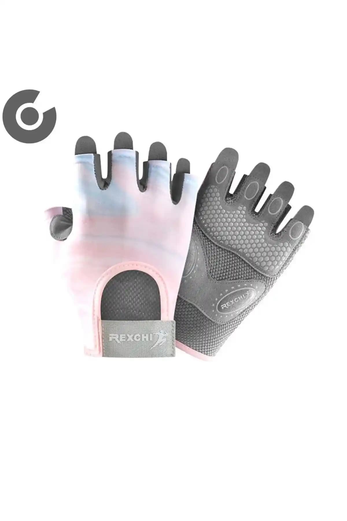 Alazpay Terletmeyen Yarım Parmak Spor Eldiveni Yoga Pilates Bisiklet İçin