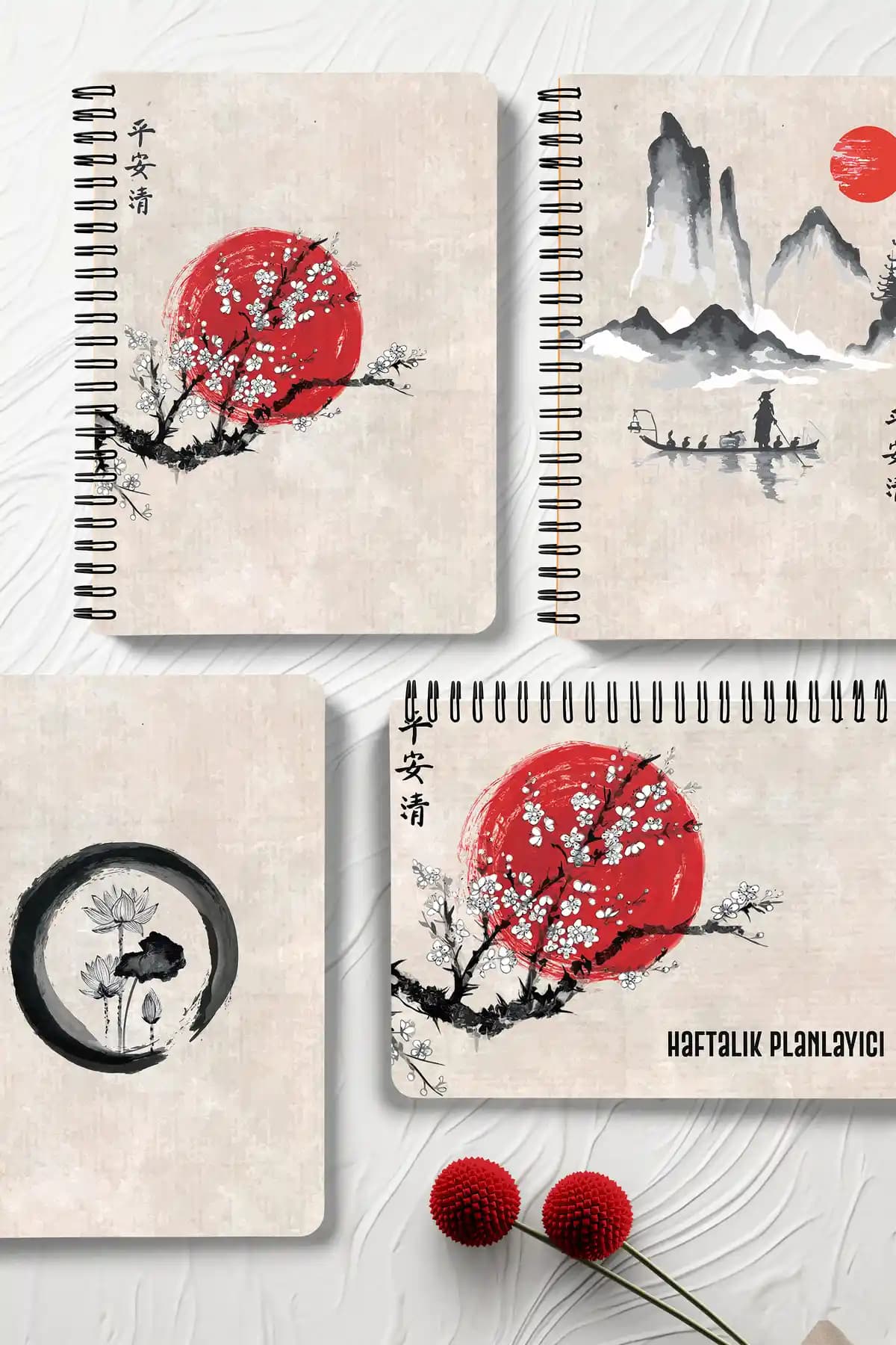 Apeirona Noktalı Defter Seti: Şık ve Dayanıklı Tasarımıyla Günlük Kullanım İçin Uygun