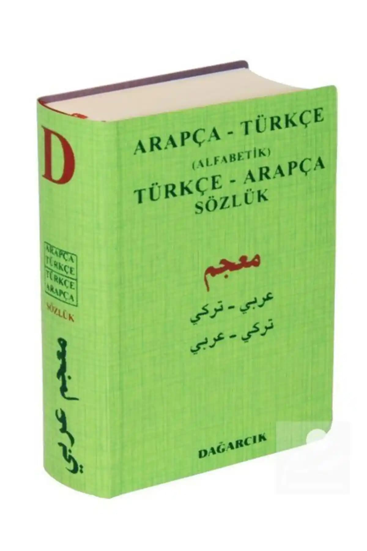 Arapça-Türkçe Alfabetik Sözlük Dağarcık Yayınları 2013 Basımı Güçlü ve Dayanıklı Tasarım
