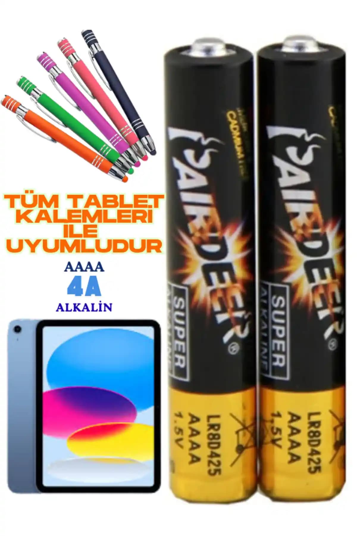 Astakos Alkalin AAAA 1.5V Pil: Güç ve Güvenilirlik Sunan İnce Tasarım