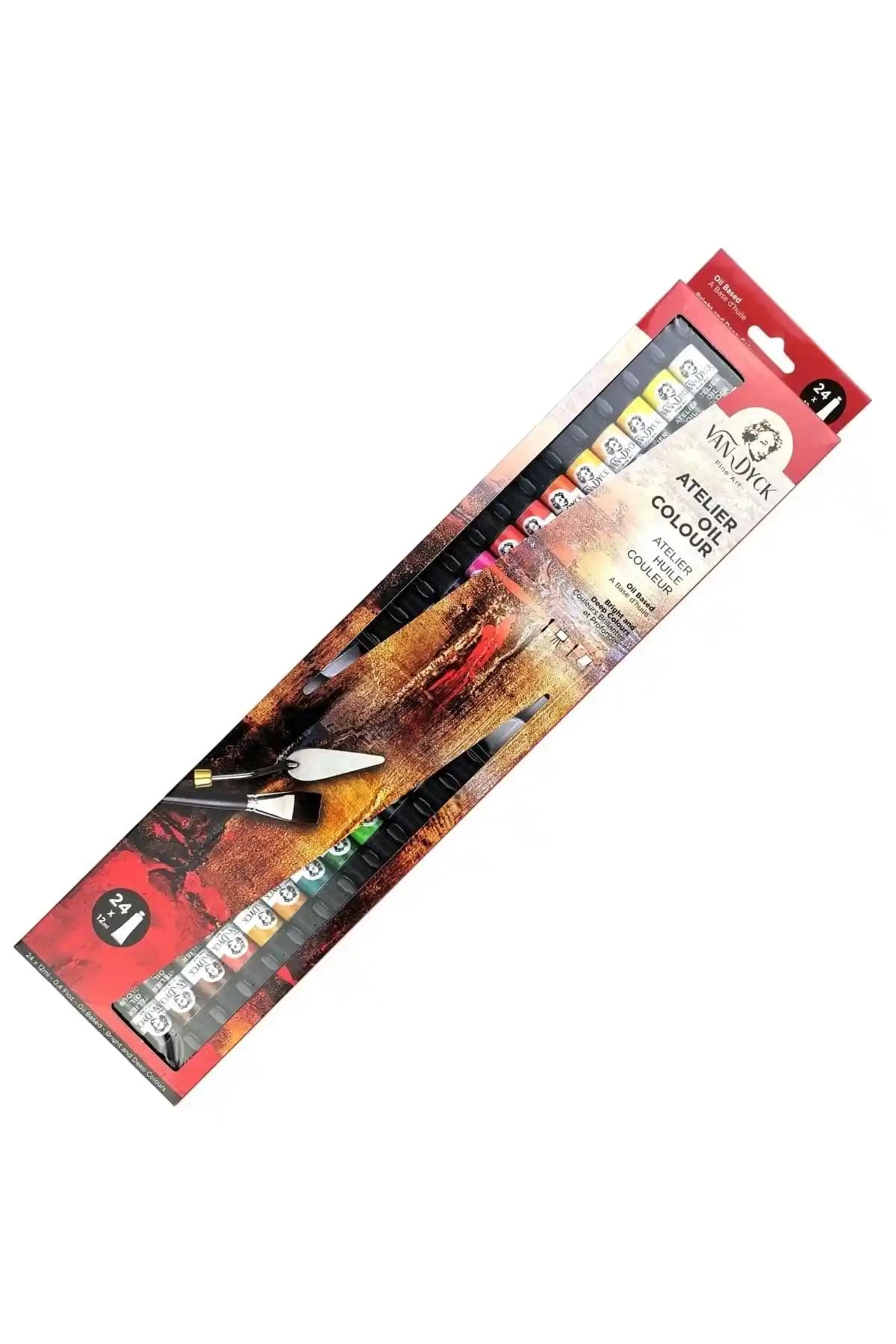 Atelier Yağlı Boya Seti 24 Renk 12ml Profesyonel ve Hobi Kullanımı İçin Uygun