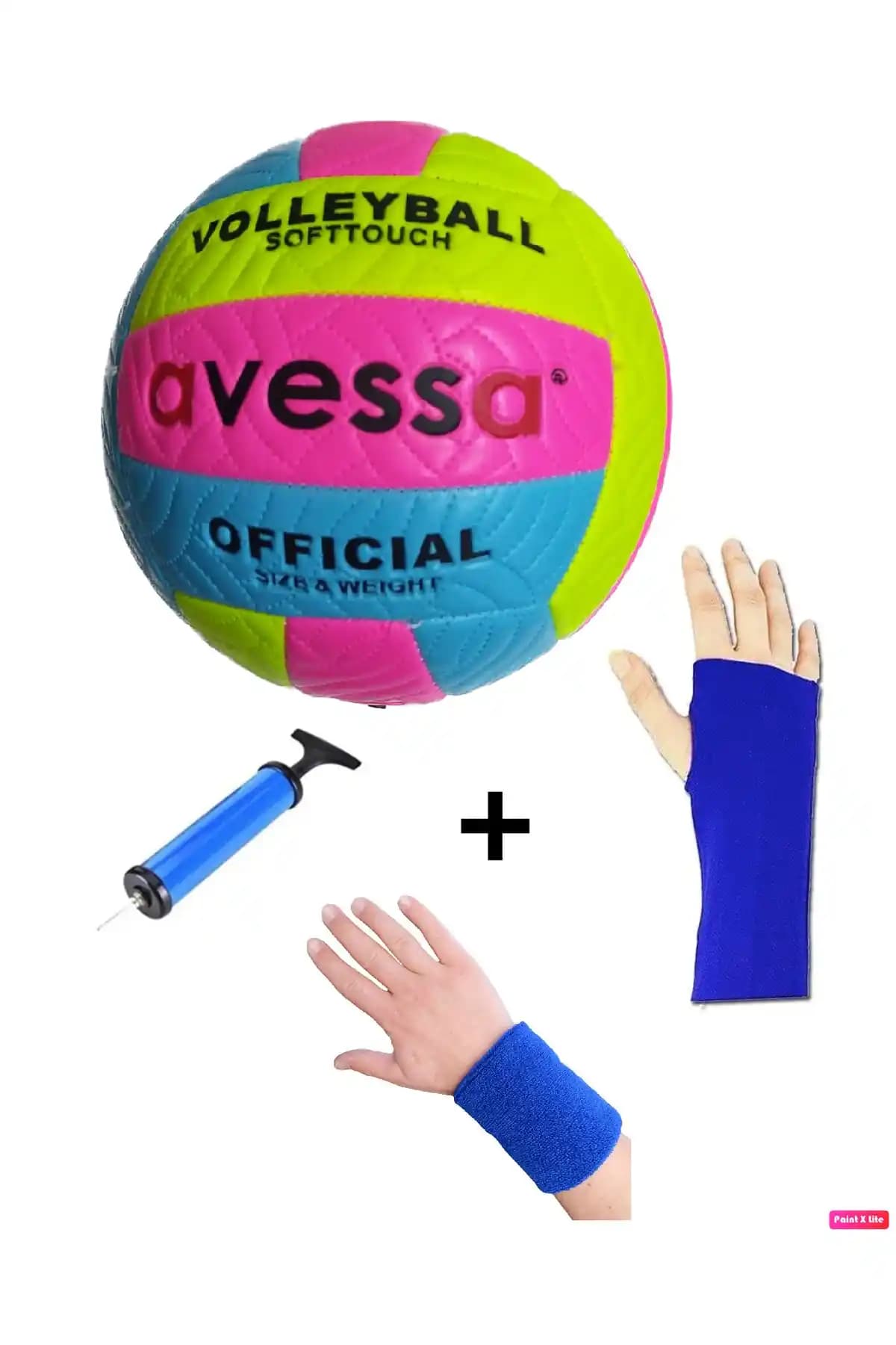 Avessa VLM-700 Dikişli Fosforlu Deri Voleybol Topu Performans ve Dayanıklılık İçin