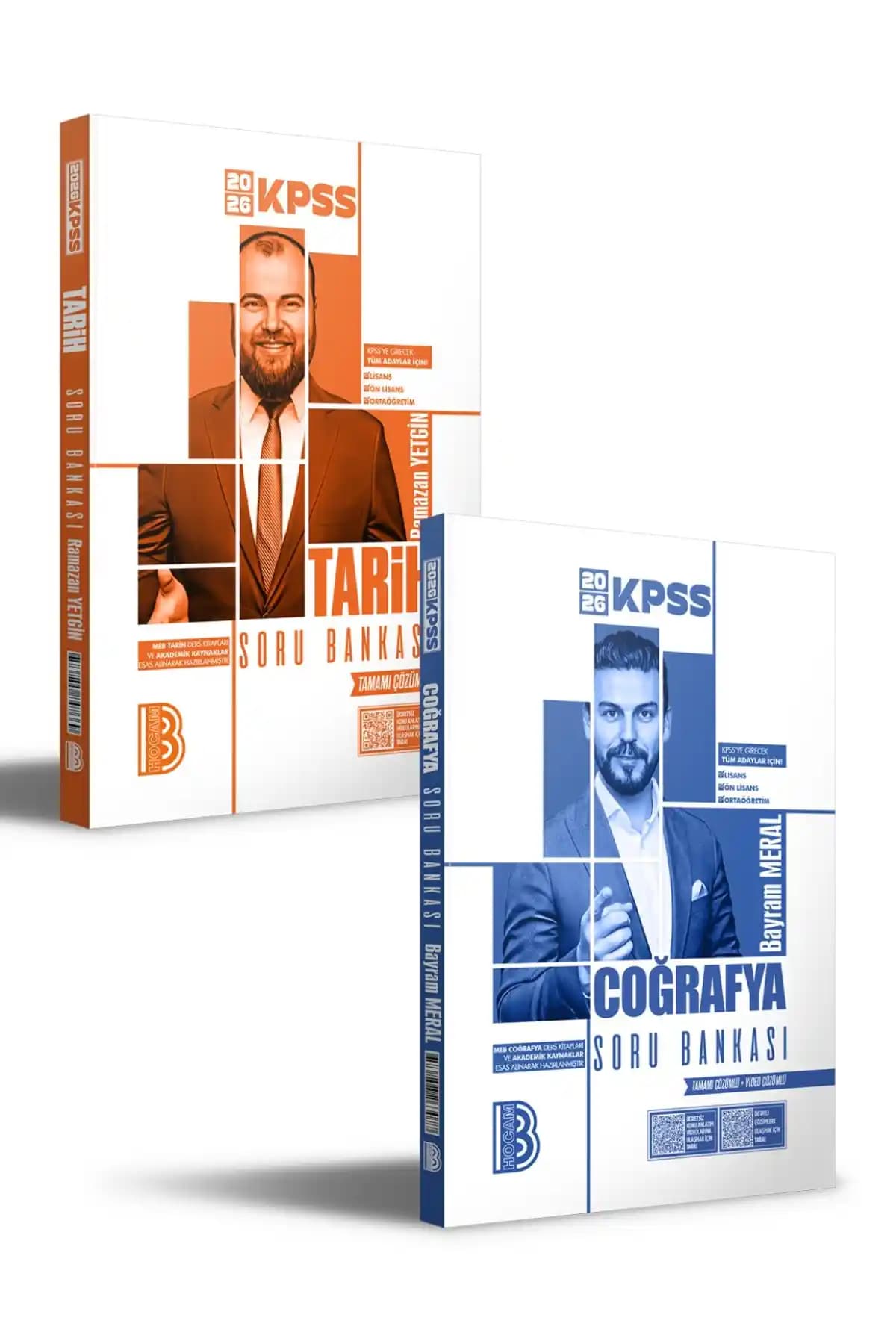 Benim Hocam Yayınları 2026 KPSS Tarih ve Coğrafya Tamamı Çözümlü Soru Bankası Seti