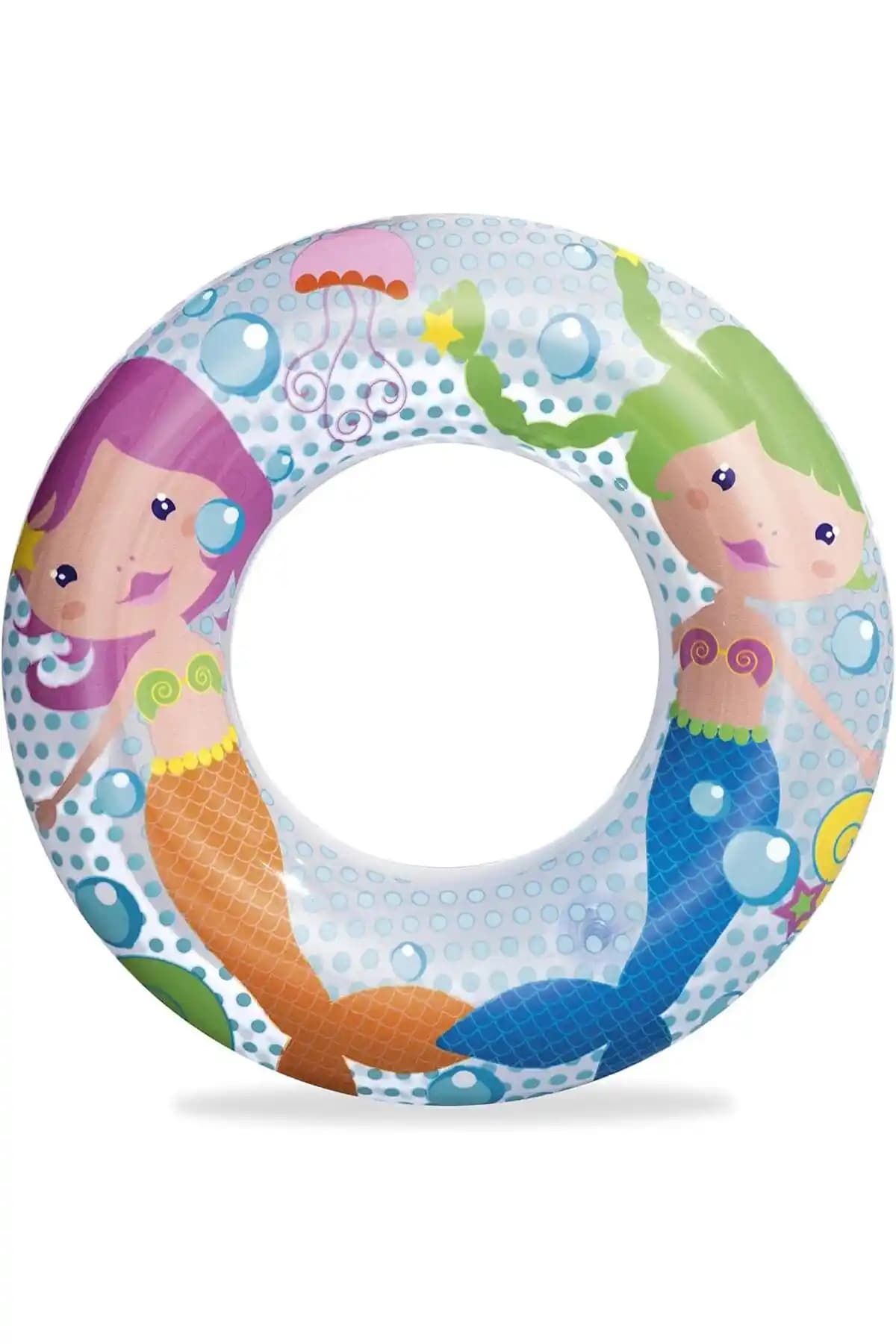 Bestway Deniz Dünyası Şişme Simit 51cm: Güvenli ve Eğlenceli Yazlık Su Oyuncağı