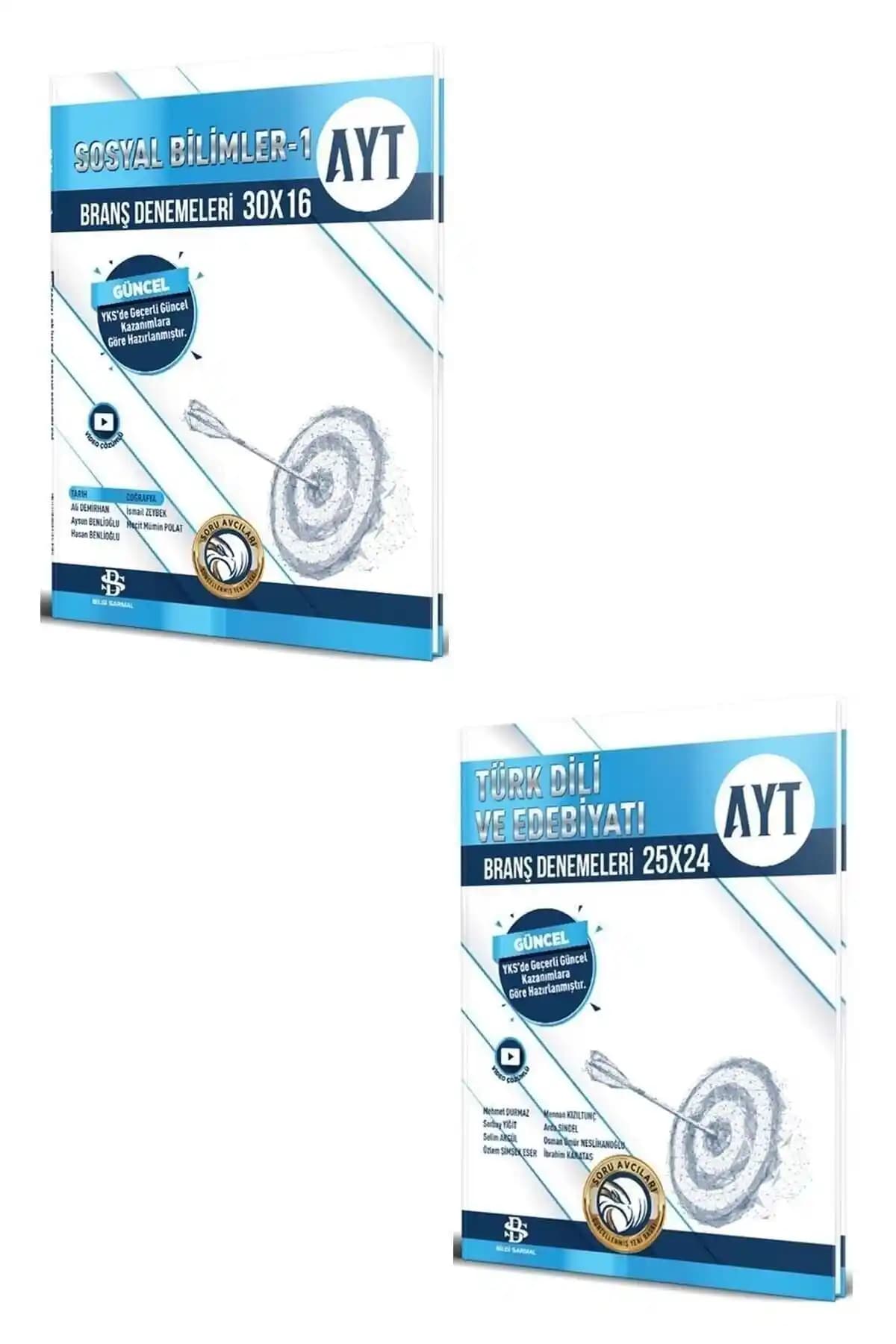 Bilgi Sarmal Yayınları AYT Sosyal Bilimler ve Türk Dili Edebiyatı Denemeleri 2023