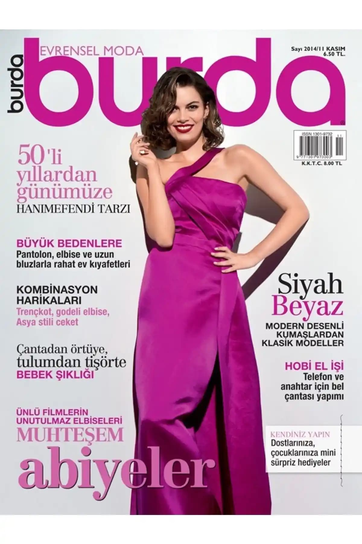 Burda Kasım 2014 Sayısı Moda ve Stil Dünyasının Güncel Trendlerini Yansıtıyor