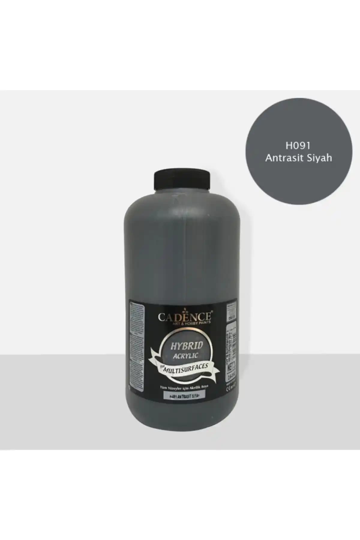 Cadence H-091 Antrasit Siyah 2 Litre Multisurface Akrilik Boya Özellikleri ve Kullanım Alanları