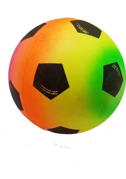 Can Oyuncak Gökkuşağı Plastik Futbol Topu: Renkli ve Dayanıklı Çocuk Spor Aksesuarı