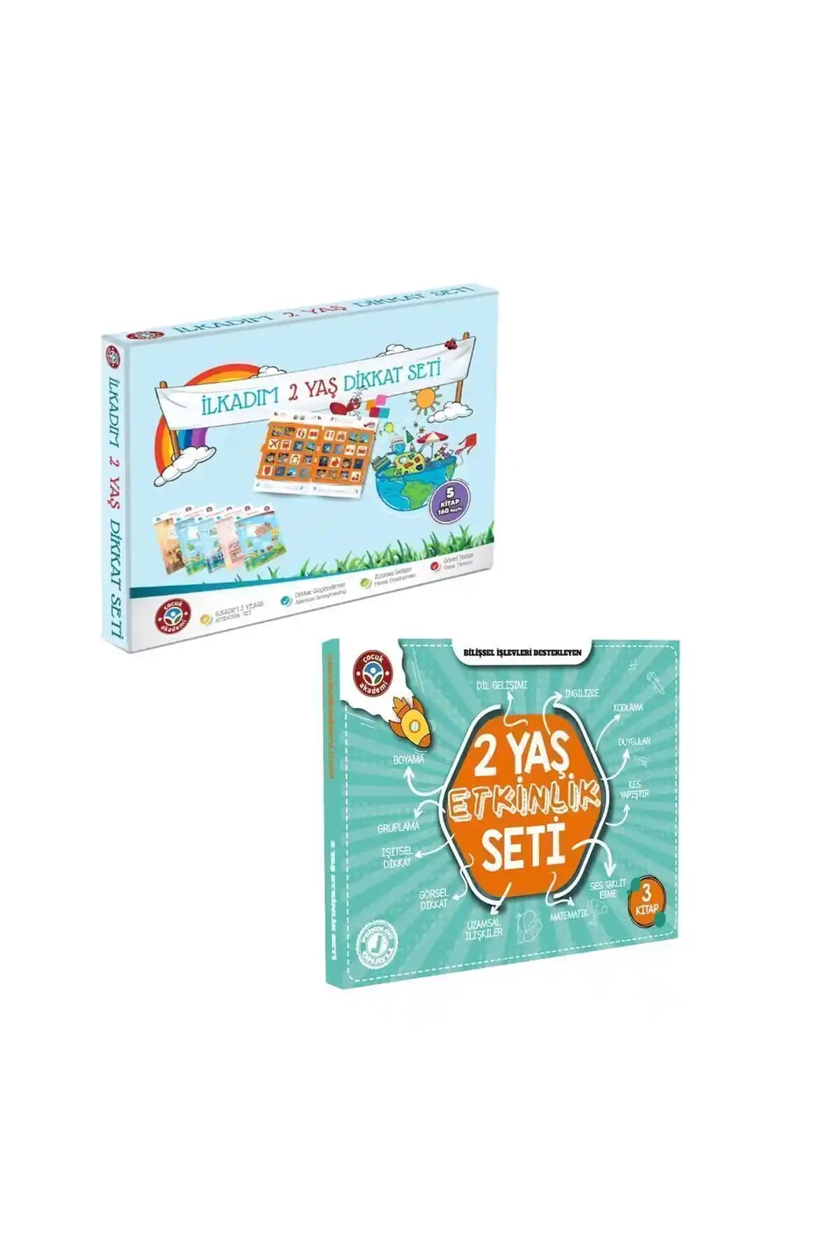 Çocuk Akademi 2 Yaş Dikkat ve Etkinlik Seti: Erken Çocuk Gelişimi İçin Kapsamlı Eğitim Aracı