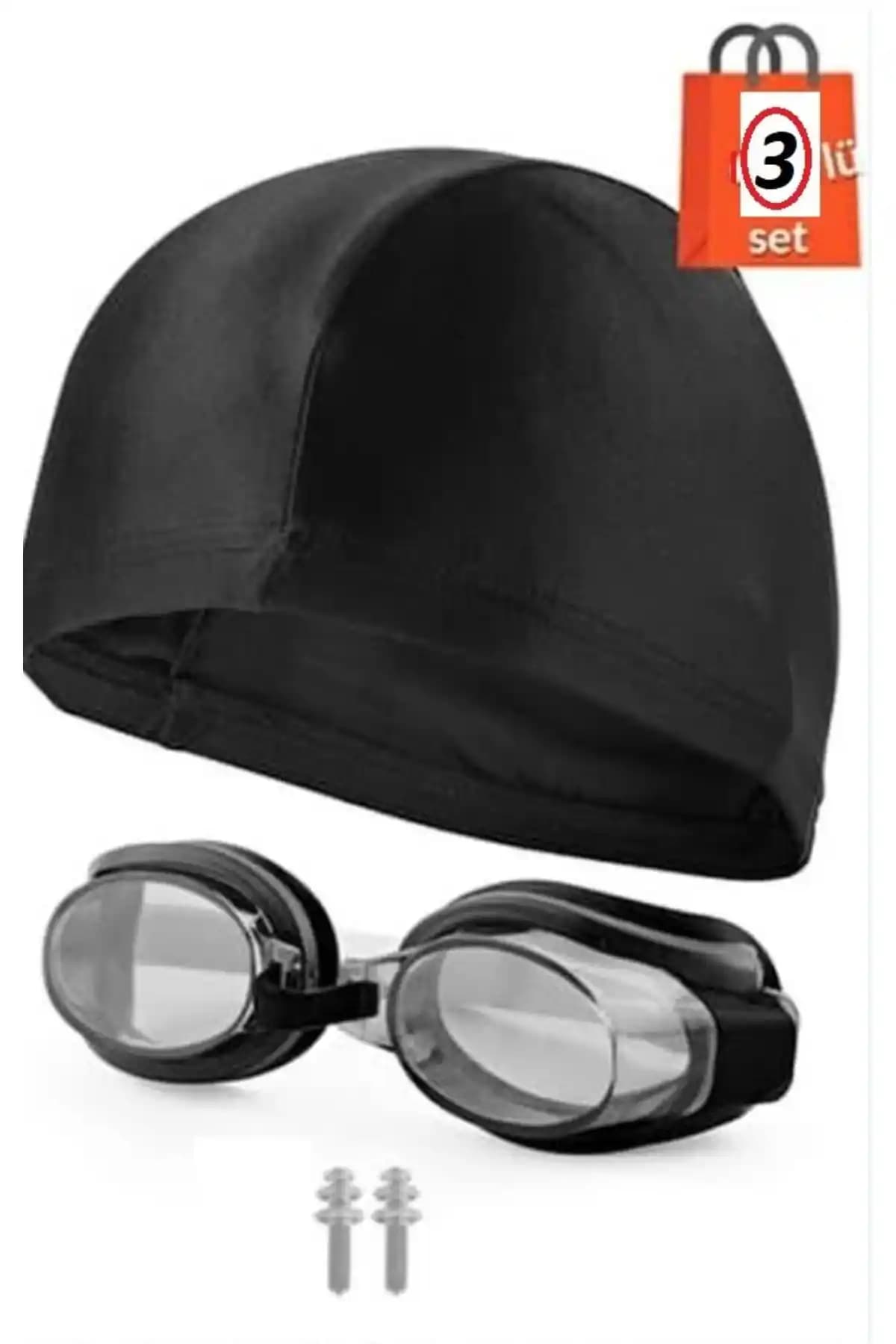 Çocuklar İçin Güvenli ve Konforlu Yüzme Seti: Gözlük ve Bone Tasarımı