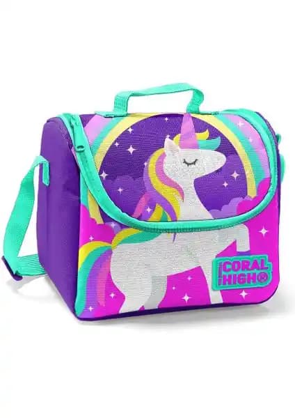 Coral High Kids Açık Pembe Mor Panda Desenli Termal Beslenme Çantası Özellikleri ve Kullanım İpuçları