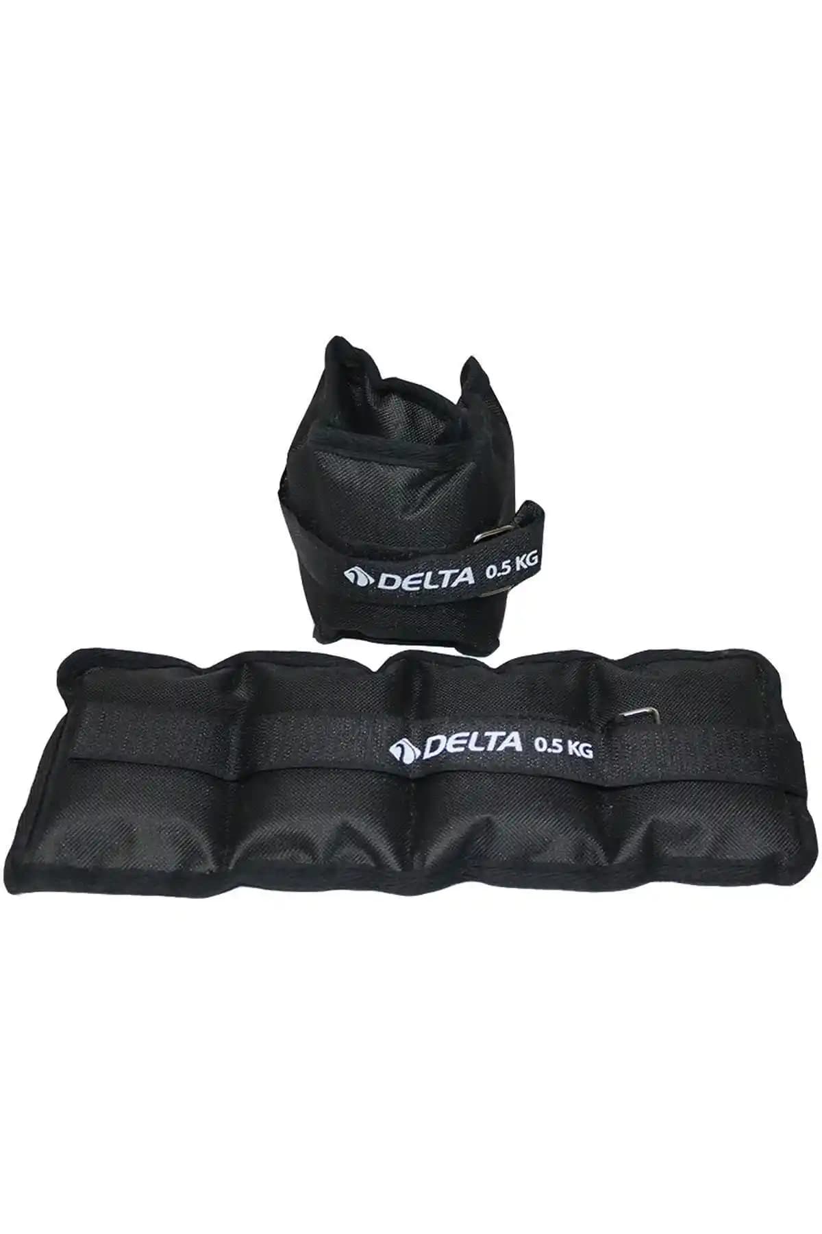 Delta 0,5 Kg x 2 Adet Toplam 1 Kg El ve Ayak Bilek Kas Güçlendirici Ağırlık Seti