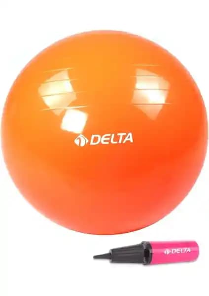 Delta 65 cm Turuncu Deluxe Pilates Topu ve Çift Yönlü Pompa Seti İncelemesi