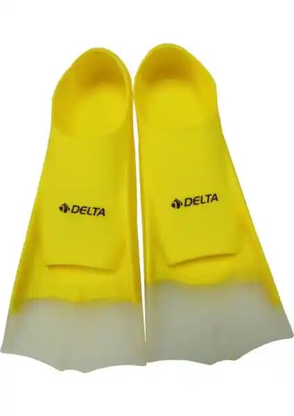 Delta Ayak Paleti 25-29 Sarı Yüzme ve Eğitim İçin Ergonomik ve Dayanıklı Tasarım