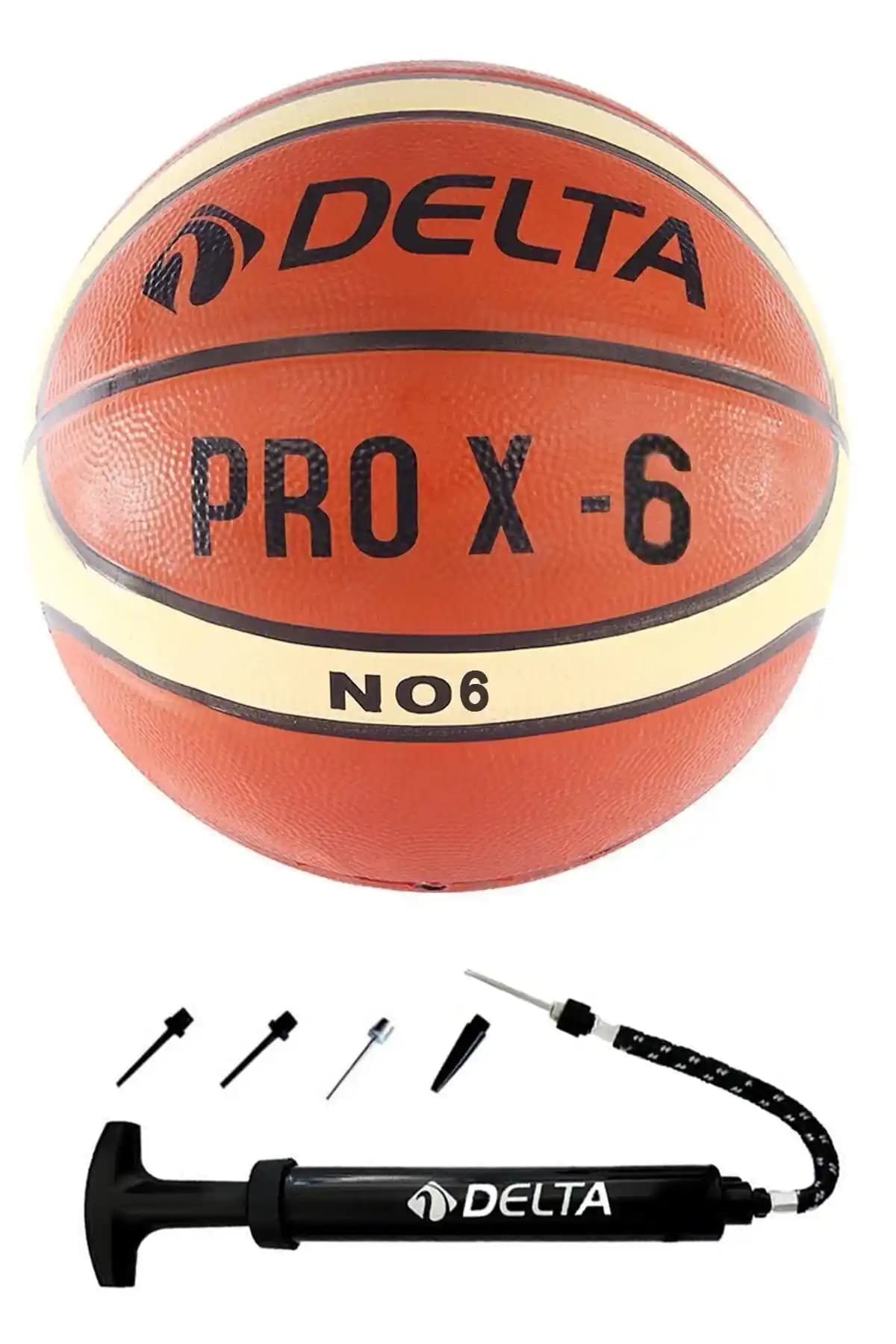Delta Pro X Deluxe Kauçuk 6 Numara Basketbol Topu ve Top Pompası Detaylı İnceleme